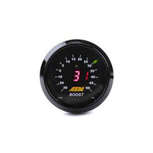 Load image into Gallery viewer, AEM 52mm Boost Digital Gauge -30-50psi - 30-4408