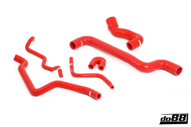 do88 SAAB 9-5 98-01 Coolant Hoses Red - DO88-KIT58R