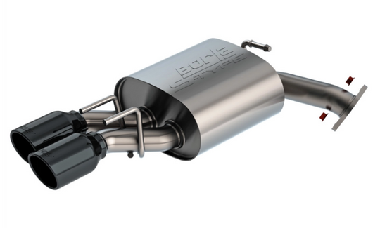 Borla 2025 Toyota Camry SE/XSE AT S-type Axle-Back Exhaust - 3.5in Black Chrome Tips - 11988BC