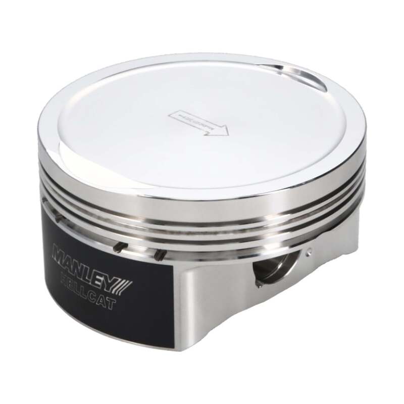 Manley Dodge Hellcat 4.095 Bore -6.5cc 9.5:1 CR Platinum Series Dish Piston Set - 597905C-8