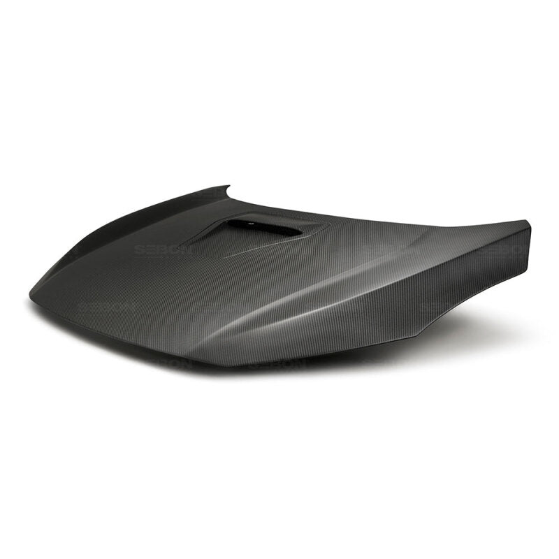 Seibon 17-18 Honda Civic Type-R OEM-Style Dry Carbon Fiber Hood - HD17HDCVR-OE-DRY