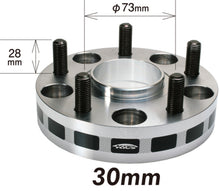 Load image into Gallery viewer, Project Kics 30mm Thick 12x1.25 66mm Hub 5x114.3 Wide Tread Spacers - W5130W366