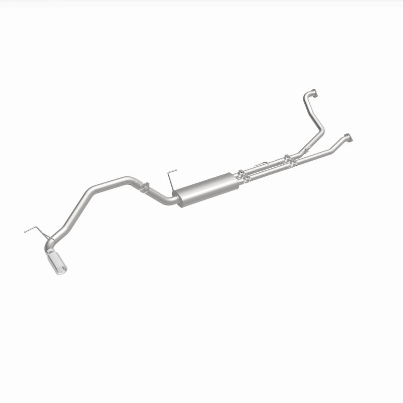 MagnaFlow CatBack 07-15 Nissan Titan V8 LGAS/LFLEX Single MF Polished Stainless Exhaust - 19421