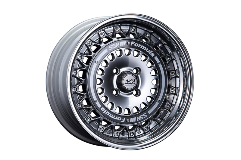 SSR Formula Mesh 19x8 +37 5/114.3 Titan Silver Wheel - SPECIAL ORDER NO CANCELLATION - FM19800+37L5GXTS