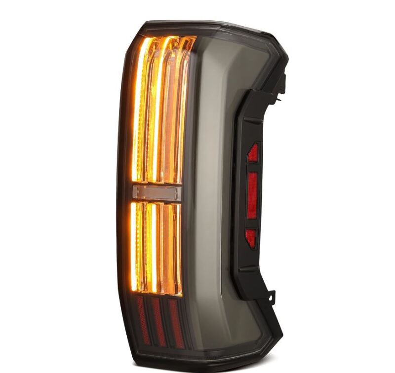 AlphaRex 22-24 Toyota Tundra NOVA-Series Prismatic LED Tail Lights - Black - 673000