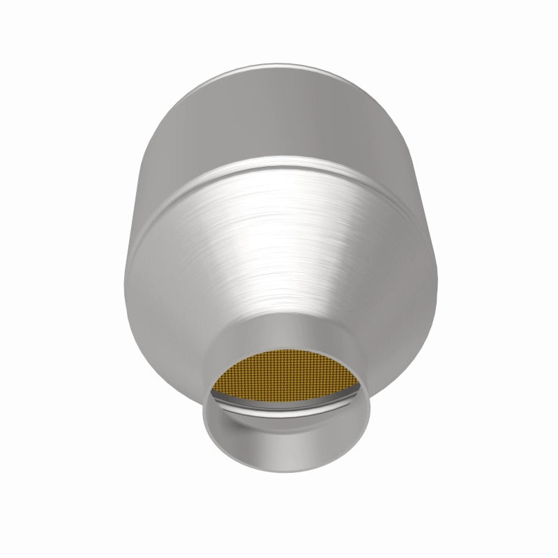 MagnaFlow Conv Univ 2.25in Inlet/Outlet Center/Center Round 3in Body L x 5in W x 8.75in Overall L - 51655
