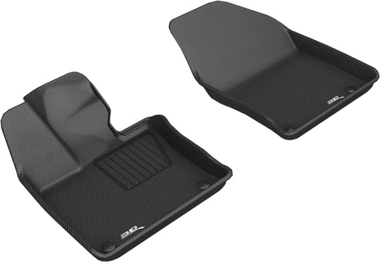 3D MAXpider 2019-2020 Lexus UX Kagu 1st Row Floormat - Black - L1LX06611509