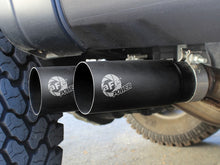 Load image into Gallery viewer, aFe Rebel Exhausts 3in SS Cat-Back 09-14 Ford F-150 4.6/5.0/5.4L w/ Black Tips - 49-43080-B