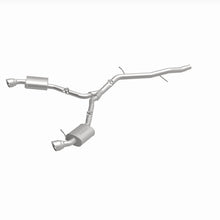 Load image into Gallery viewer, MagnaFlow 18-19 Audi A5 Dual Exit Polished Stainless CatBack Exhaust - 3in Main Piping Diameter - 19390