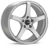 Enkei Kojin 18x8 45mm Offset 5x112 Bolt Pattern 72.6mm Bore Dia Matte Silver Wheel - 476-880-4445SP