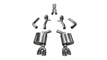 Load image into Gallery viewer, Corsa 2015-2023 Dodge Challenger Hellcat Dual Rear Exit Sport Exhaust w/ 3.5in Polished Tips - 14987