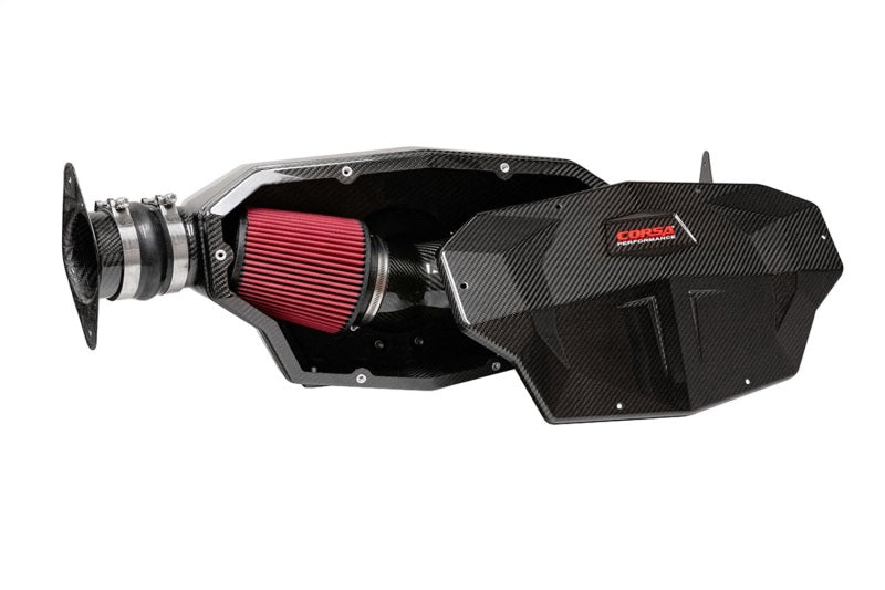 Corsa 2020-2025 Chevrolet Corvette C8 Stingray Carbon Fiber Air Intake - 44003D