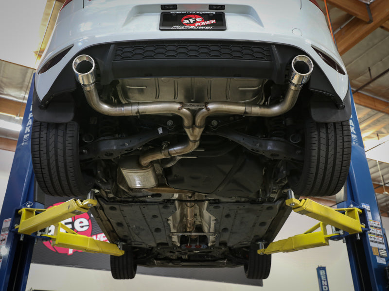 aFe MACHForce XP 3in-2.5in SS Exhaust Cat-Back 15-17 Volkswagen GTI (MKVII) L4-2.0L (t) - Polished - 49-36418-P