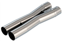 Load image into Gallery viewer, Borla 2.5in Universal X-Pipe 3.21in Inlet Centerline 3.45in Outlet Centerline 27.63in OAL - 621104