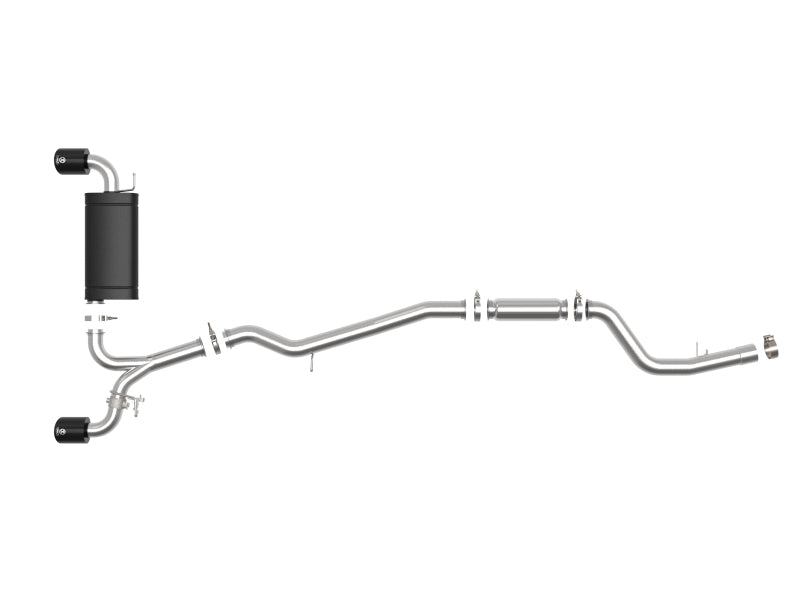 aFe 2020 Toyota Supra L6-3.0L (t) Cat Back Exhaust - 49-36043-B