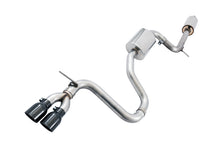 Load image into Gallery viewer, AWE Tuning VW MK7 Golf 1.8T Touring Edition Exhaust w/Diamond Black Tips (90mm) - 3015-23044