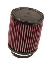 Load image into Gallery viewer, K&amp;N Universal Rubber Filter 3 inch 5 Degree FLG 4 1/2 inch OD 5 inch Height - RB-0910