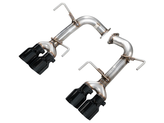 AWE Tuning 22-25 Subaru VB WRX Track Edition Axle-Back Exhaust - Diamond Black Tips - 3020-43424