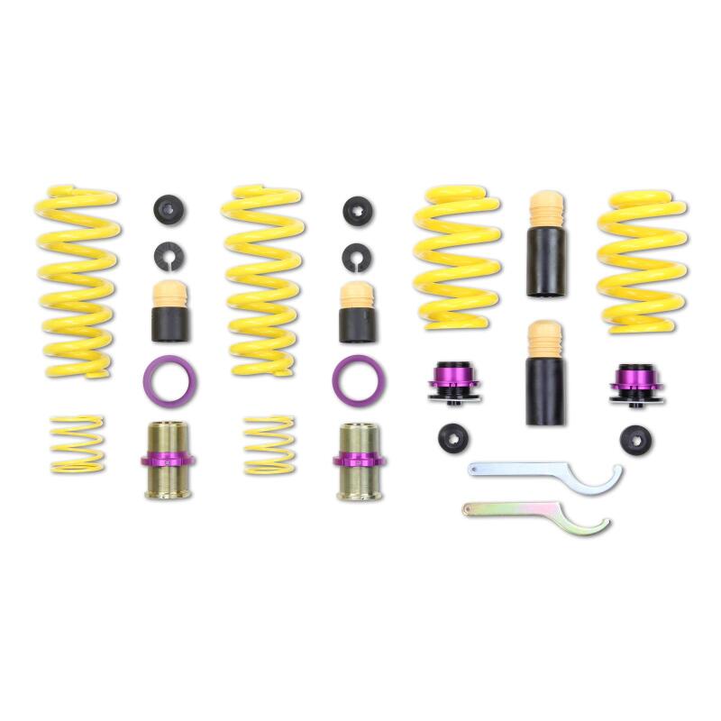 KW 2021+ Audi RS6 Avant (w/o Air Suspension) Height Adjustable Spring Kit - 253100CZ