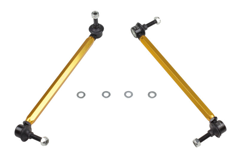 Whiteline 02-06 R53 & 06+ R56 Mini Cooper S Front Swaybar link kit-adjustable ball end links - KLC105