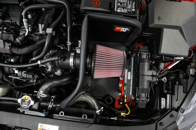 K&N 2021+ Hyundai Elantra L4-2.0L F/I Typhoon Performance Air Intake System - 69-5327TC