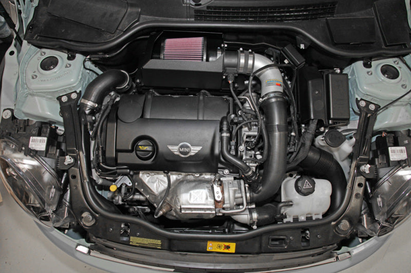 K&N 11-13 Mini Cooper S 1.6L Black Typhoon Performance Intake - 69-2023TS