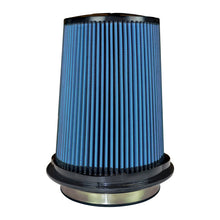Load image into Gallery viewer, Injen SuperNano Web Dry Air Filter - 5in Flange ID / 7in  Base / 7.9in Media Height / 5in Top - X-1107-BB