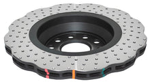 Load image into Gallery viewer, DBA 14-21 Volkswagen GTI (w/Perf Pkg 310mm Rear Disc) Rear 4000 Series Drilled Wavy Rotor - DBA42809WXD