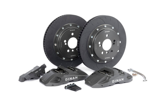 Dinan 15-18 BMW M3 Front Big Brake Kit - 370x32mm 4 Piston - Grey - D290-1009-G