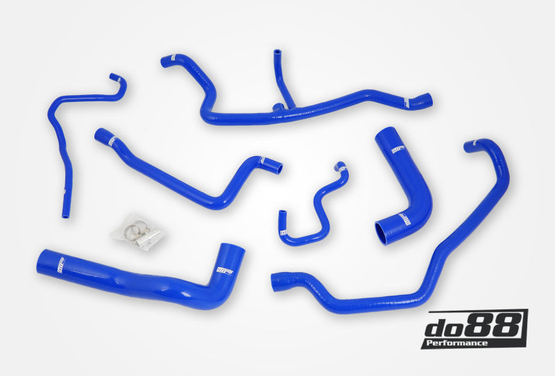do88 91-96 BMW 525i/525ix (E34) Coolant Hoses - Blue - DO88-KIT221B