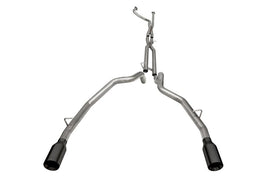 Corsa 2021-2024 Dodge Ram TRX Crew Cab Baja Catback Exhaust Dual Rear Black Tip - 21190BPC