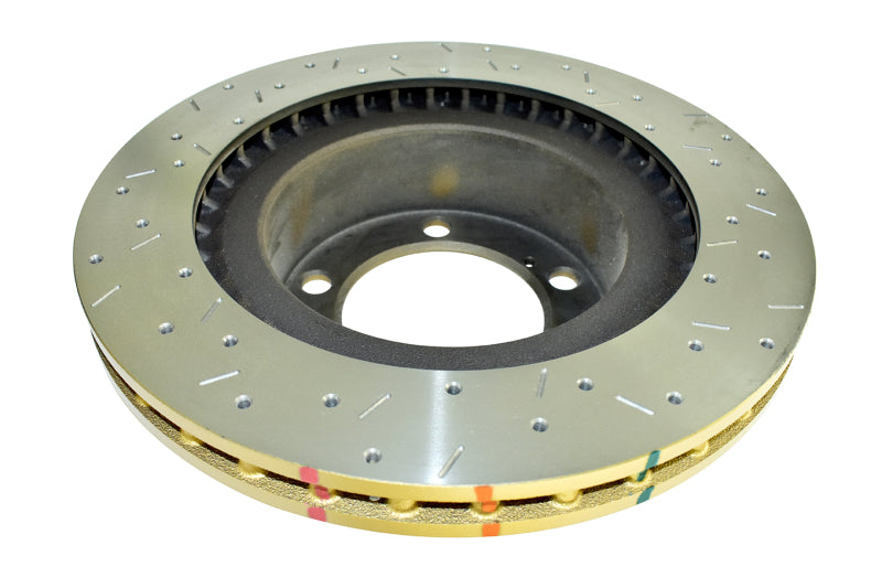 DBA 08-10 Toyota Sequoia/07-10 Tundra 2WD/4WD Front Drilled and Slotted 4000 Series Rotor - DBA42724XS