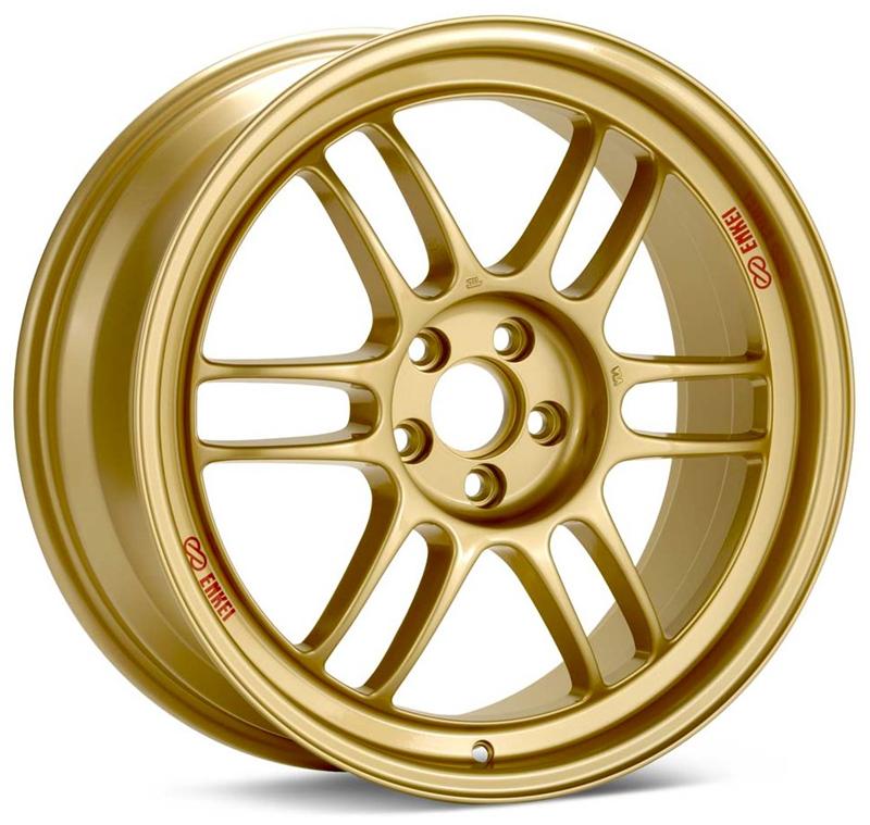 Enkei RPF1 18X8 5x114.3 45mm Offset 73mm Bore Gold Wheel ** SPECIAL ORDER** - 3798806545GG