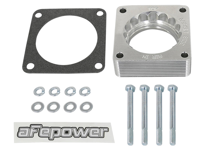 aFe Silver Bullet Throttle Body Spacer 03-06 Nissan 350Z V6 3.5L (VQ35DE) - 46-36008