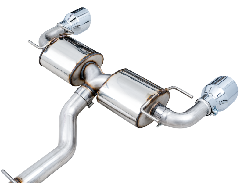 AWE Tuning Subaru BRZ/ Toyota GR86/ Toyota 86 Touring Edition Cat-Back Exhaust- Chrome Silver Tips - 3015-32486