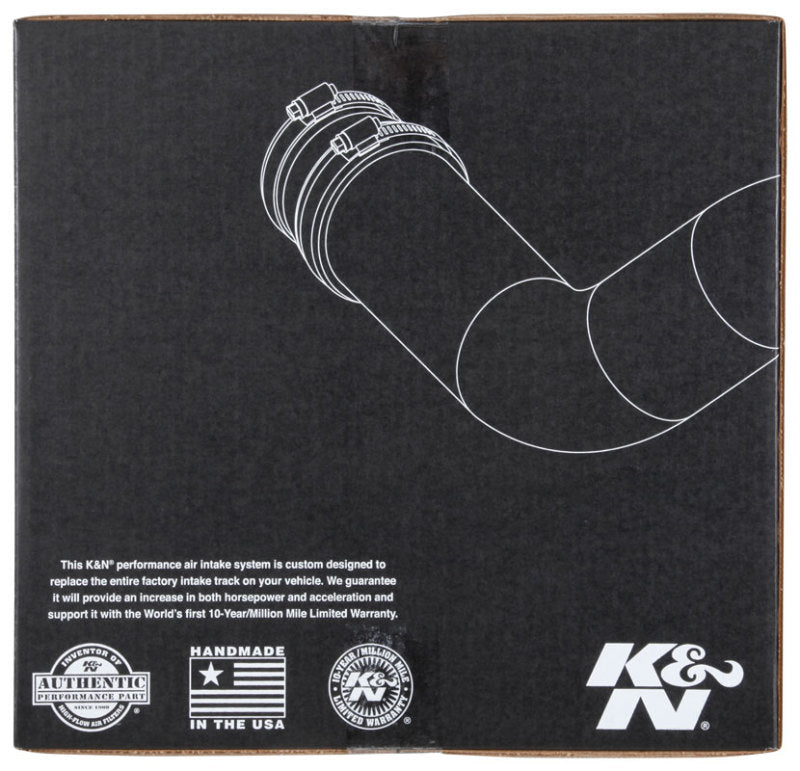 K&N 63 Series AirCharger Performance Intake 17-18 Ford Edge L4-2.0L F/I - 63-2611