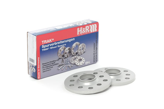 H&R Trak+ 8mm DR Wheel Adaptor Bolt 5/112 Center Bore 57.1 Bolt Thread 14x1.5 - Black - 1655571SW