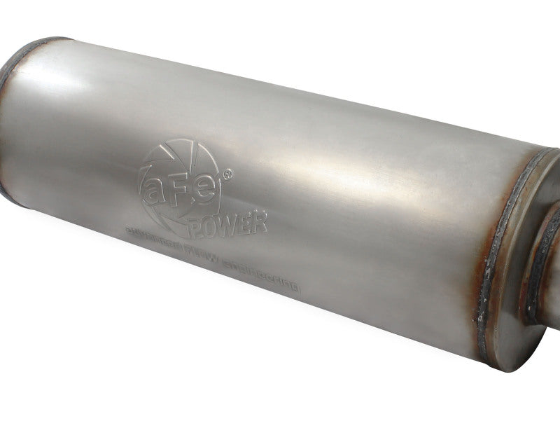 aFe MACHForce XP SS Exhaust 4in Cat-Back w/ Black Tip 2015 Ford F-150 EcoBoost V6 2.7/3.5Ltt - 49-43069-B