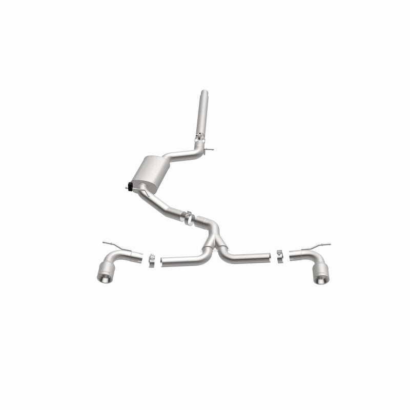 MagnaFlow SYS C/B Dual Split Rear Exit 4in Polished Tips 2015 VW GTI 2.0L Turbo - 15357