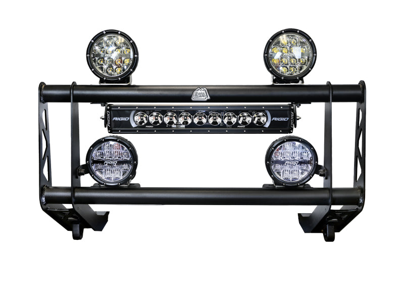aFe 2024+ Toyota Land Cruiser (J250) L4 2.4L Terra Guard Bull Bar w/ RIGID Lights - 79-27021L