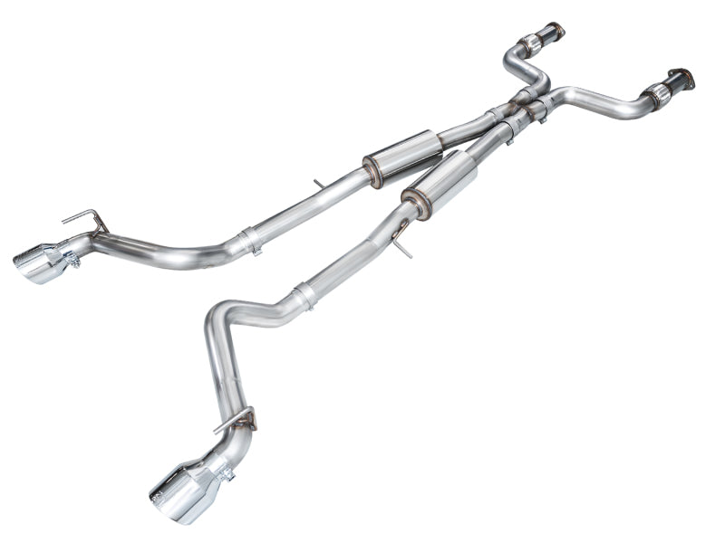 AWE Tuning 2023 Nissan Z RZ34 RWD Track Edition Cat-Back Exhaust System w/ Chrome Silver Tips - 3020-32400