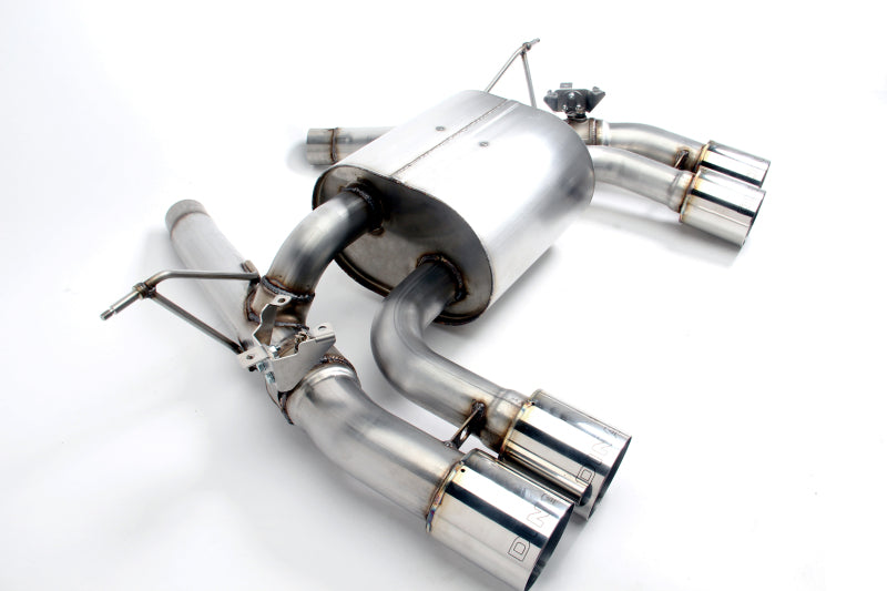 Dinan 15-20 BMW M3/M4 (F80/F82/F83) Free Flow Axleback Exhaust System - Polished Tips - D660-0050
