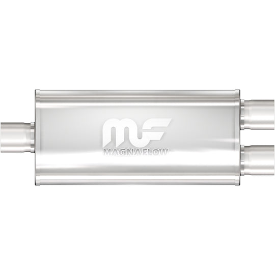 MagnaFlow Muffler Mag SS 18X5X8 2.5X2/2 C/D - 12280