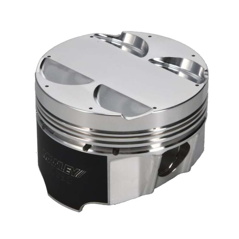 Manley 03-06 EVO VIII/IX 85mm STD Bore 8.5:1 Dish Piston Set with Rings - 618000C-4