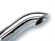 Load image into Gallery viewer, Borla Universal Polished Tip Single Round Turndown/Turnout (inlet 3in. Outlet 3in) *NO Returns* - 20140