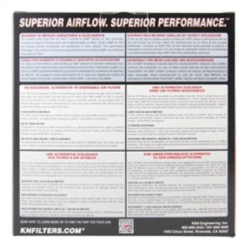 K&N 03-06 Lancer Evo 8/9 Drop In Air Filter - 33-2105