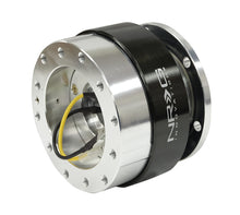 Load image into Gallery viewer, NRG Quick Release Gen 1.5 - Silver Body / Black Chrome Ring - SRK-100BC