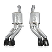 Load image into Gallery viewer, Stainless Works 22-25 Cadillac CT5-V Blackwing Axle Back Exhaust - Black Chrome Tips - CT5V22AB-BC