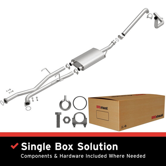 BRExhaust 07-11 Toyota Tundra Exhaust Kit - 106-0527