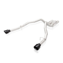 Load image into Gallery viewer, Stainless Works 2019+ Ram Legend Catback With Black Tips - RAM19CBL-B
